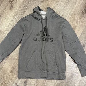 Adidas Men's Gray Hoodie